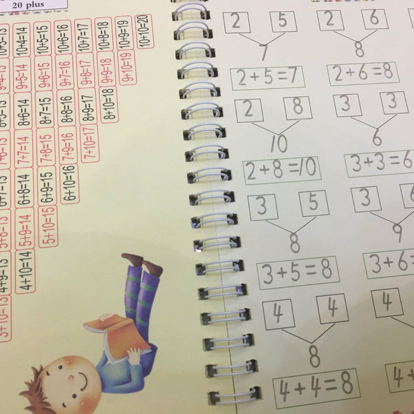 4pc Groovd Magic Copybooks Grooved Children's Handwriting Gift Book Practice Set