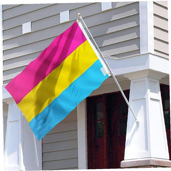 Pansexual Large Flag 90x150cm Trans Pride LGBT Lesbian Gay Rainbow Mardi Gras AU