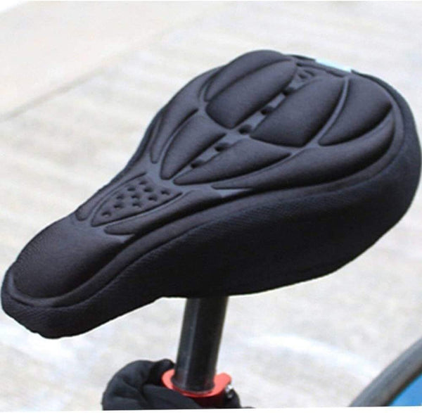 2pcs Bike Seat Cover Cushion | Thick EVA Sponge Bicycle Saddle Comfort Pad
