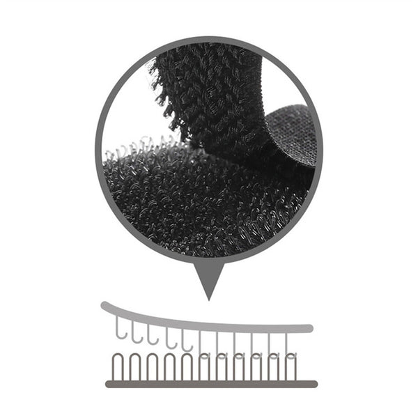 Reusable Self-adhesive Wire Organizer Fastening Cable Tie Data Storage Strap AU