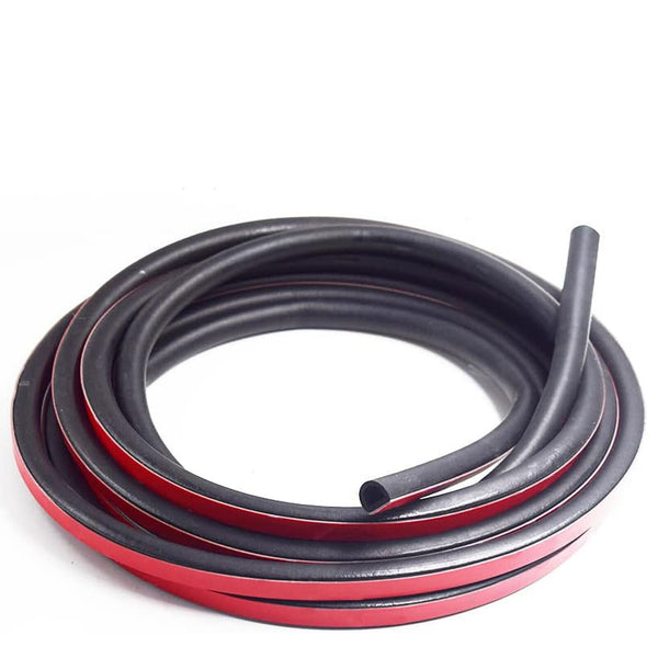 D Shape Universal Car Door Rubber Seal Trim Strip Weatherstrip Edge Cover 10M AU