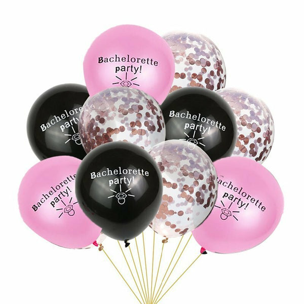 20x Team Bride To Be Latex Balloon Hens Night Bridal Shower Wedding Bachelorette