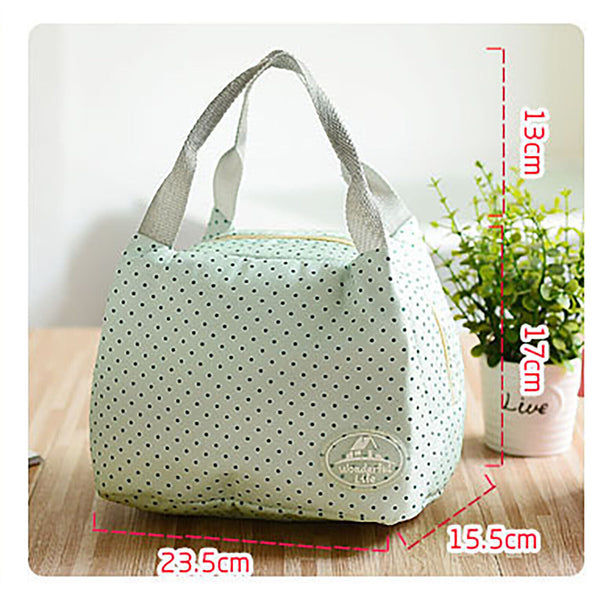 Portable Insulated Thermal Cooler Lunch Box Carry Tote Picnic Case Storage Bags
