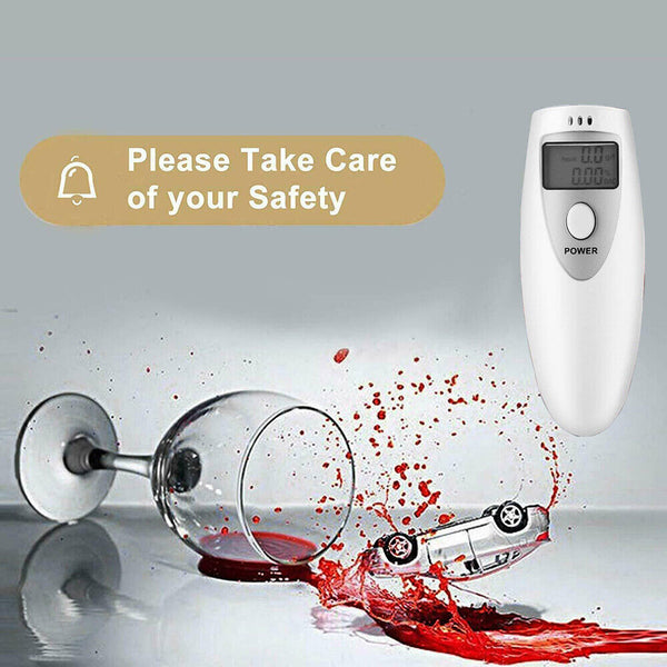Professional Breathalyzer Portable Alcohol Detect Digital Breath Alcohol Tester