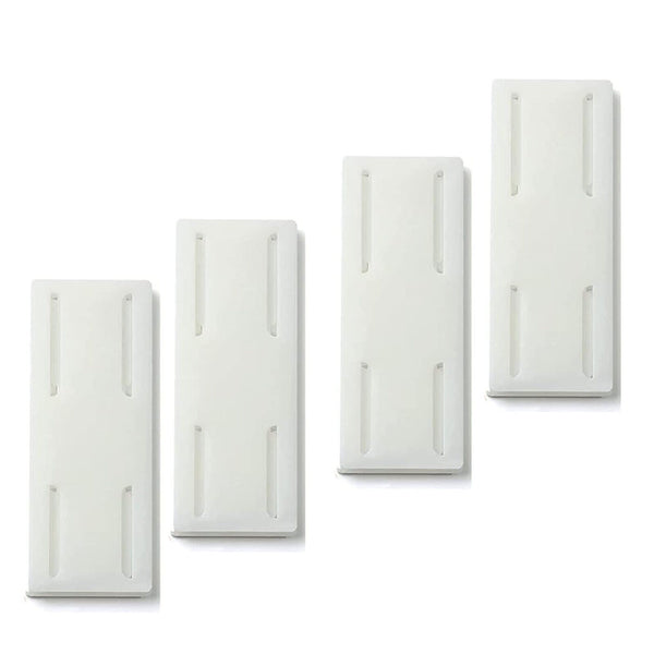 4x Socket Holder Plug Fixer Wall-Mounted Power Strip Holders Sticker Punch-free