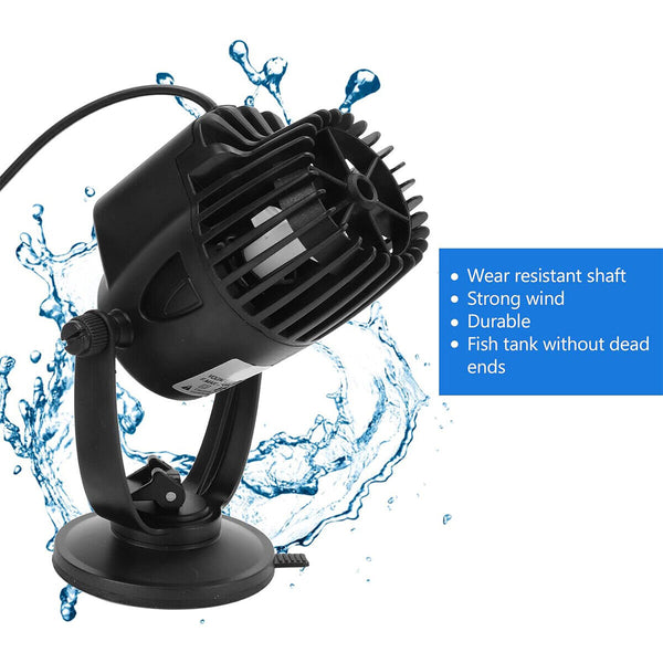 Aquarium Wave Maker Fish Tank Water Circulation Pump Powerhead with Suction Cup