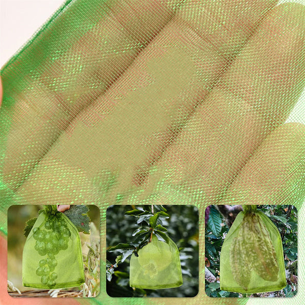 Fruit Net Bags Agriculture Garden Vegetable Protection Mesh Insect Proof