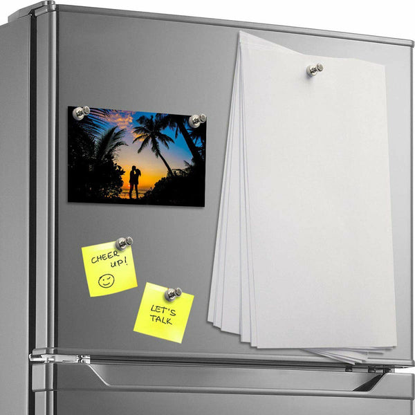 12 PCS Magnetic Strong Fridge Magnets Whiteboard Mini Pin Push Crafts Magnetic