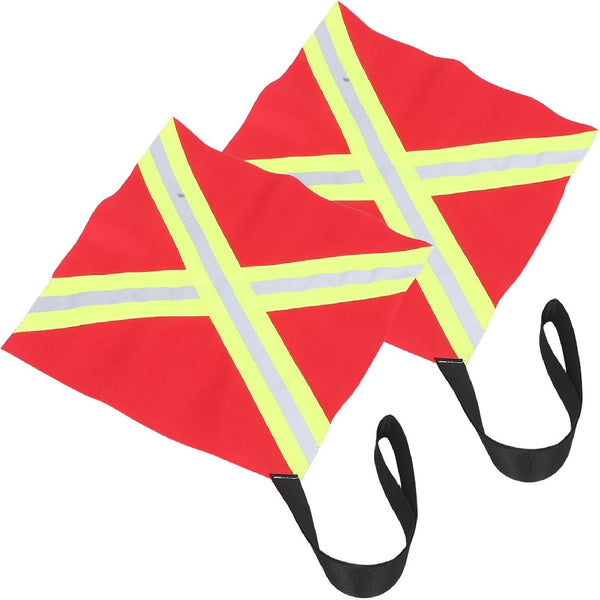 Kayak Safety Flag 2/4 Pack – Foldable Warning Flag for Kayaks, Canoes & Trailer Towing