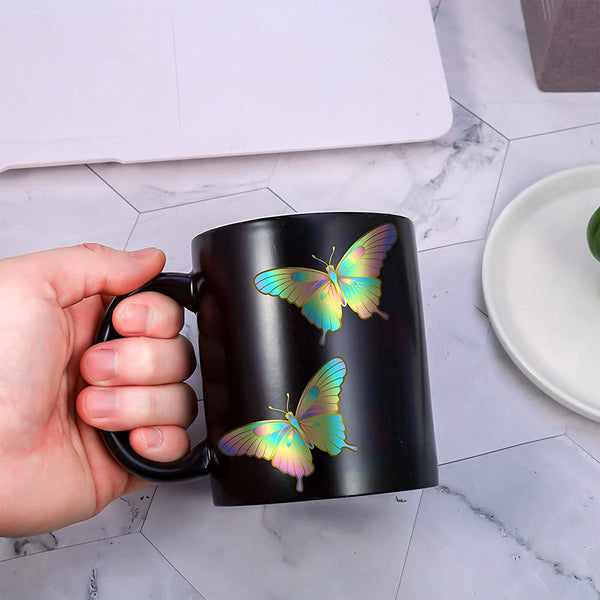 10 pcs A4 Holographic Glossy Self Adhesive Sticker Paper Label Inkjet Printer AU