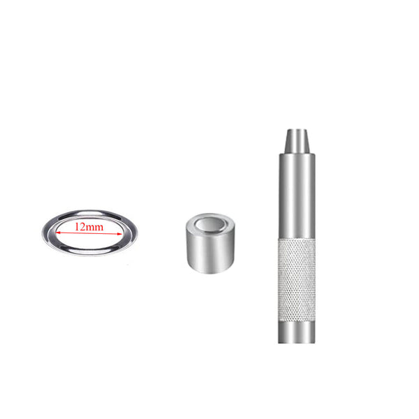 100 Sets Tarp Repair Kit 12mm Grommet Eyelet Punch Set Clothing  Leather Craft