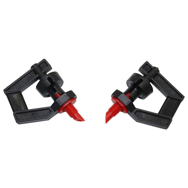 10/20X Full 360° Micro Sprinkler Irrigation Watering System Poly Tube AU Black A