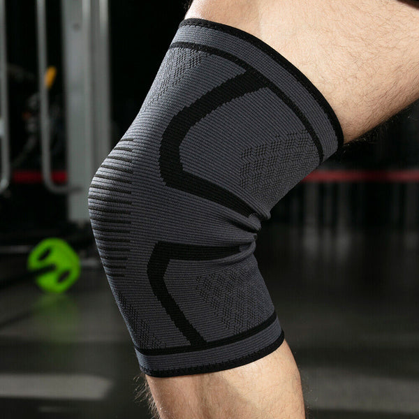 Knee Support Brace Compression Sleeve Arthritis Pain Relief Gym Sports Running