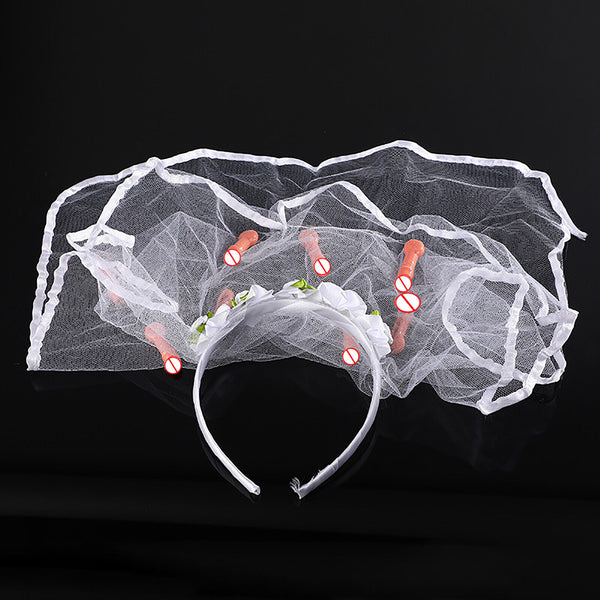 Hens Night Veil Headband – Novelty Party Veil for Bachelorette & Bridal Party