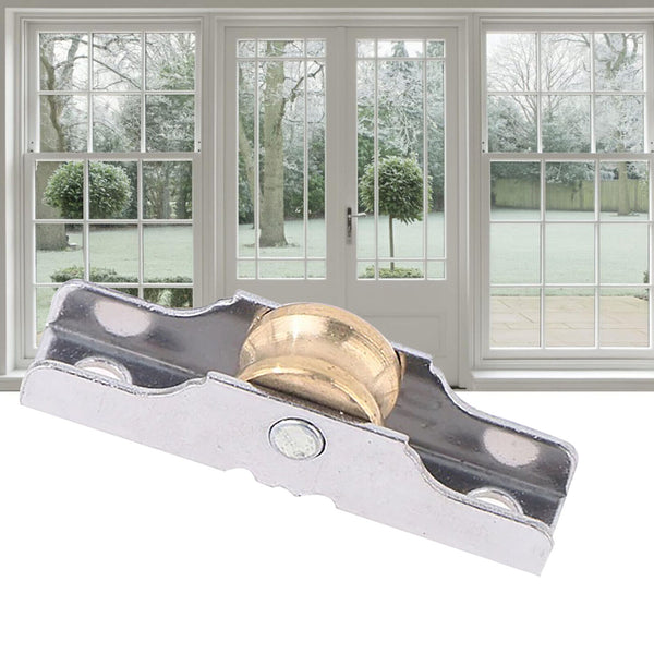 4pcs Stainless Steel Sliding Door Roller Perfect for Glass and Aluminum Doors AU