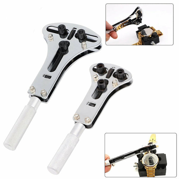 Best Watch Repair Back Case Opener Wrench Screw Cover Remover Tool Kit+18x Screw