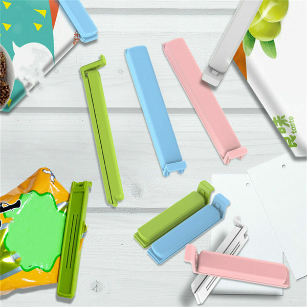 30PCS Plastic Food Storage Bag Sealing Clips Locks Mixed Sizes Kitchen StorageAU