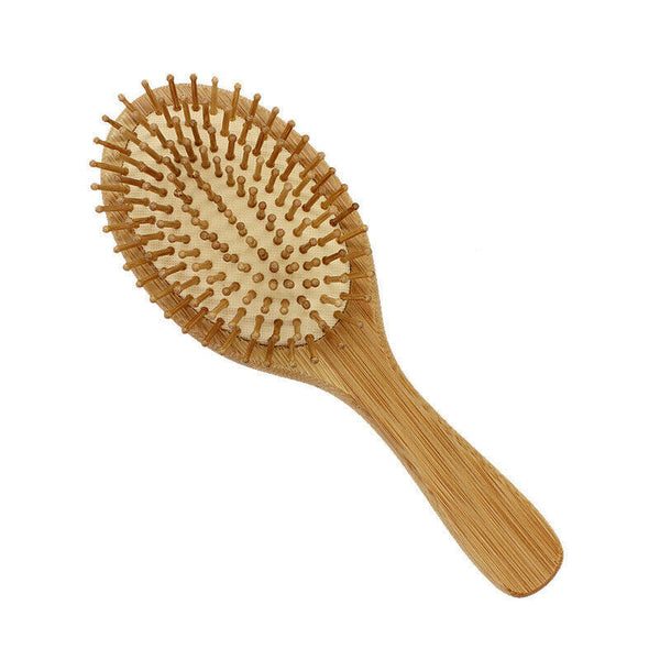 2PCS Bamboo Wooden Hair Brush Massage Combs Air Cushion Comb Hair Combs Women AU