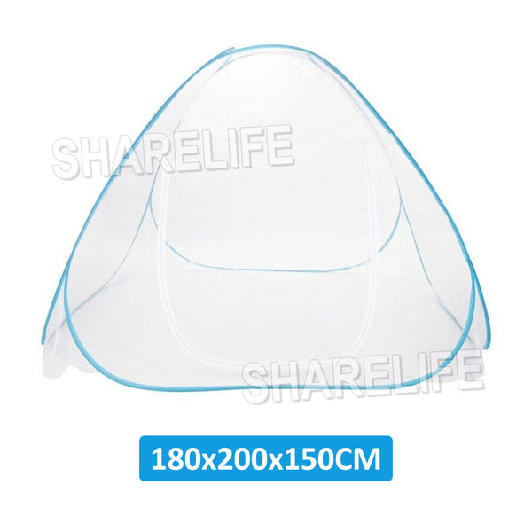 OZ Folding Mosquito Net Automatic Canopy Dome Insect Bed Netting Camping Tent