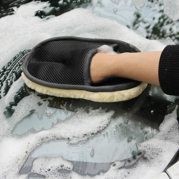 Car Wash Gloves Bar Detailing Glove Microfiber Mop Car Polish Tools Mitt Glove