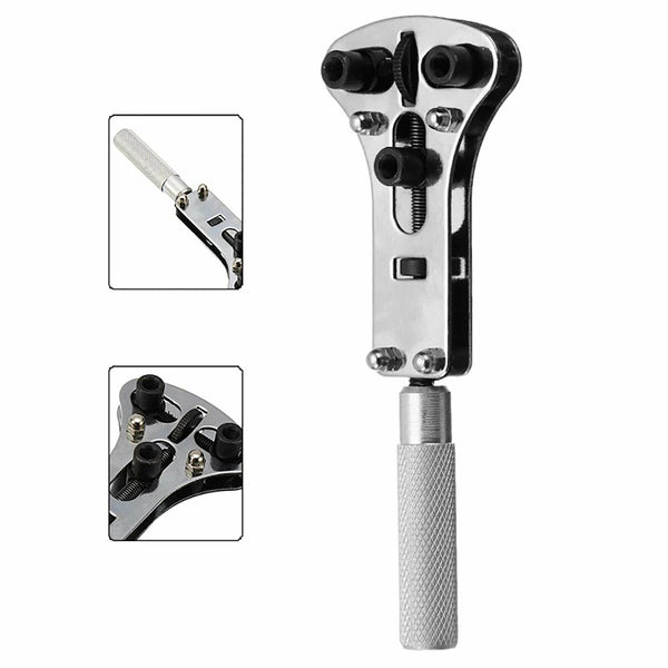 Best Watch Repair Back Case Opener Wrench Screw Cover Remover Tool Kit+18x Screw