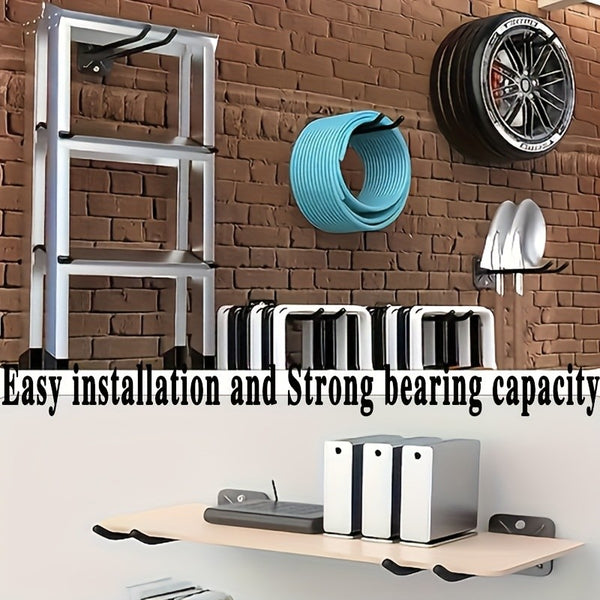 Heavy Duty Garage Tool Storage Organizers Wall Mounted Garden Hanger Rack
