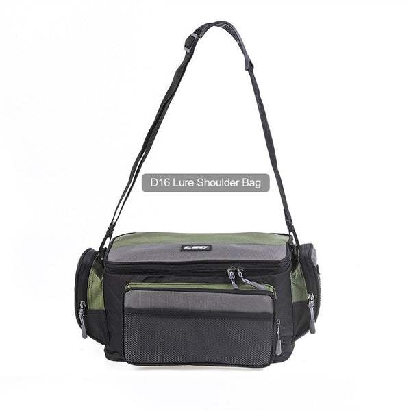 2x Lure Fishing Bag Handbag Shoulder Waist Backpack Reel Gear Tackle Storage Bag