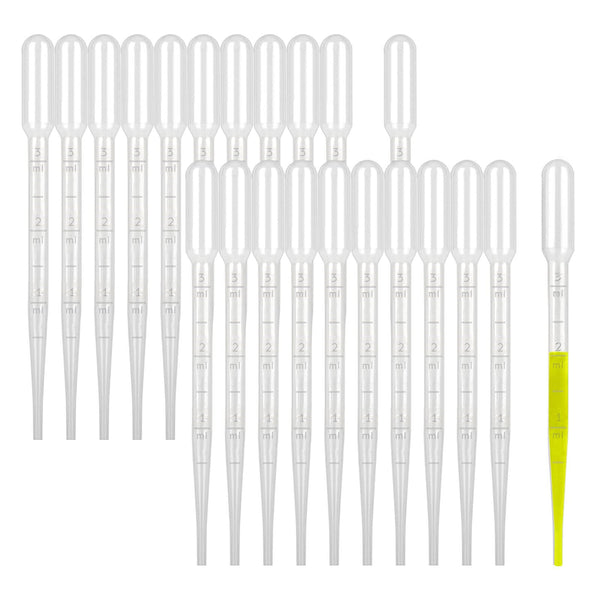 Plastic Pipettes Eye Dropper Disposable Graduated Transfer Liquid 3mL