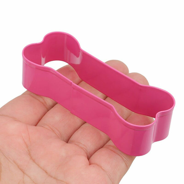 5/10PCS Dog Bone Shape Cookie Mold Stainless Steel Cake Cutter Party Baking Tool