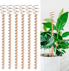 Electroculture Garden Copper Coils Plant Support Stake for Vegetables
