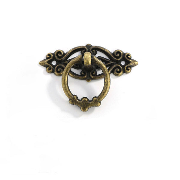 5PCS Vintage Handles Cabinet Drawer Cupboard Door Iron Pulls Knobs Hardware AUS
