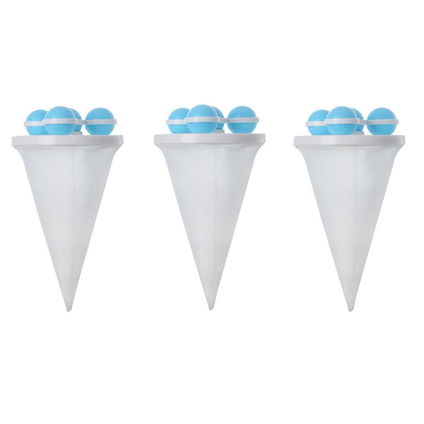 Washing Machine Filter Bag Reusable Hair Remover Floating Hair Filtering Mesh