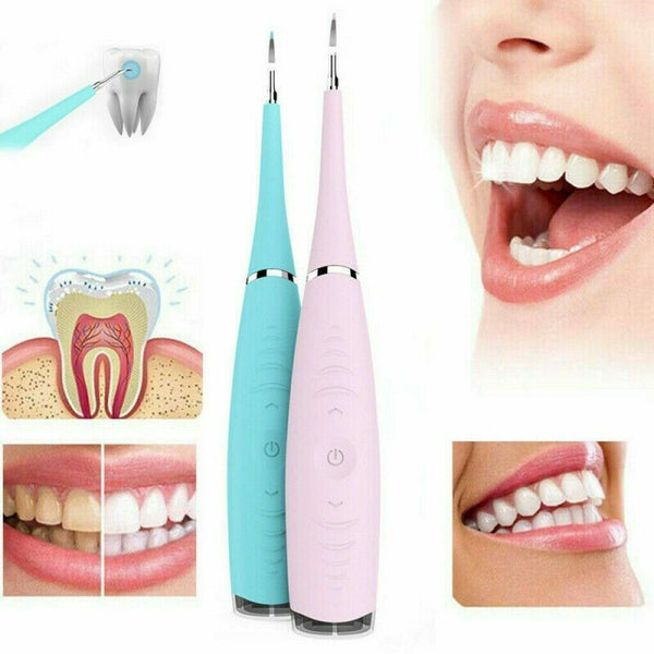 Electric Dental Scale Tartar Calculus Plaque Remover Tooth Stains Cleaning Tool