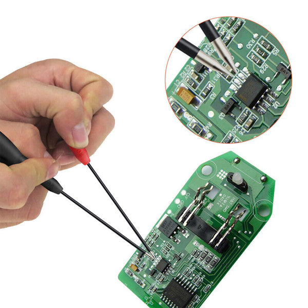 Universal Multimeter Test Lead Probes Insulated Piercing Needle Micro Pins AUS