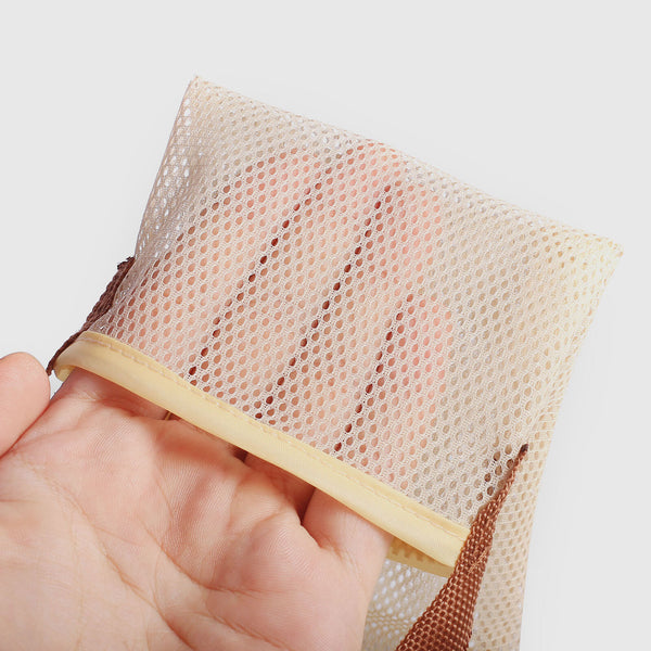 5pcs Vegetable Food Storage Bag Onion Garlic Hanging Bags Breathable Mesh Bag