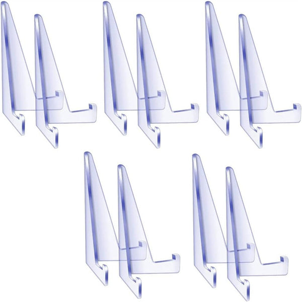 10pcs Card Stand Graded Cards Display Stand Coins Small Box Paper Clip Holder AU