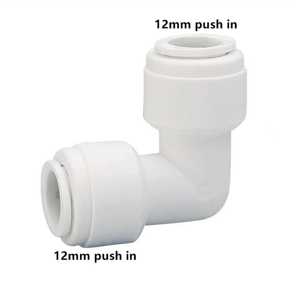 Push In Speed Fit Connector Valve Caravan Fitting John Guest 12mm Compatible