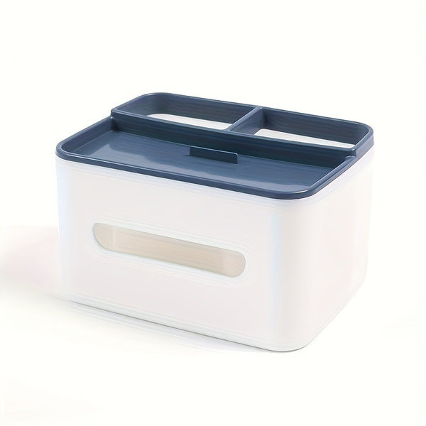 Tissue box multi-functional desktop storage box drawer box remote control Box AU