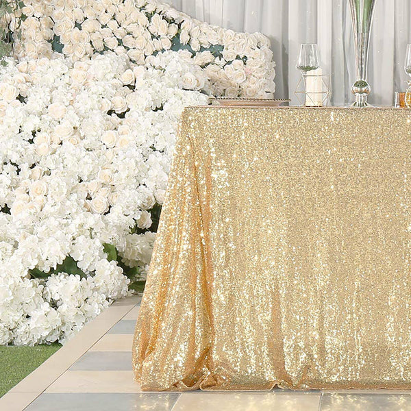 180x120cm Sequin Table Cloth Backdrop Tablecover Party Wedding Event Decoration