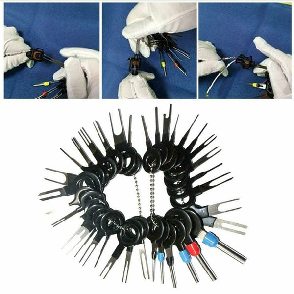41X Car Terminal Removal Tool Electrical Wire Plug Connector Pin Extractor Kit