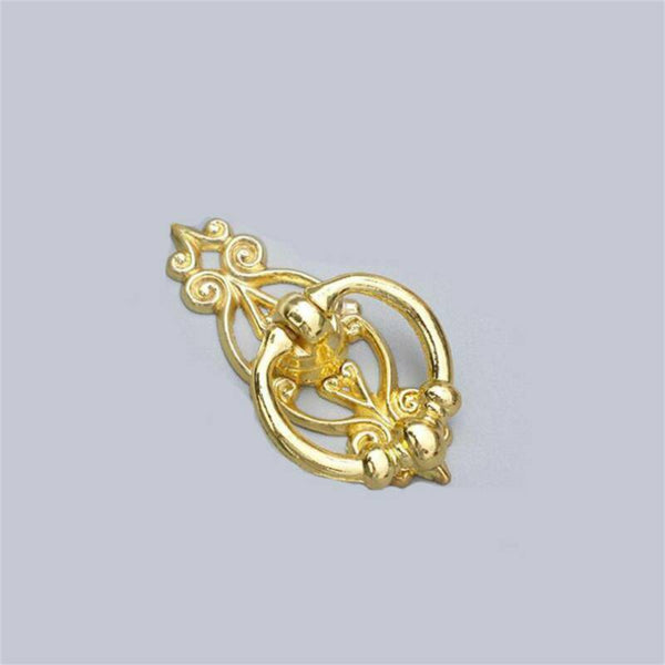 10PCS Vintage Handles Cabinet Drawer Cupboard Door Iron Knob Gold Pull New AUS