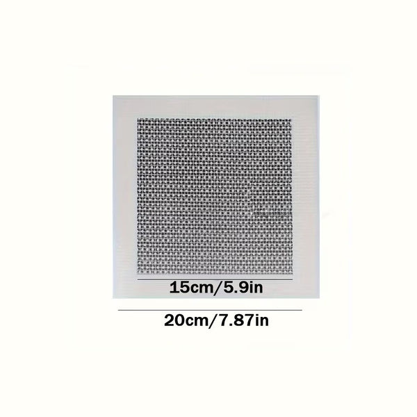 Rustproof aluminium mesh patch for gyprock and plasterboard hole repair