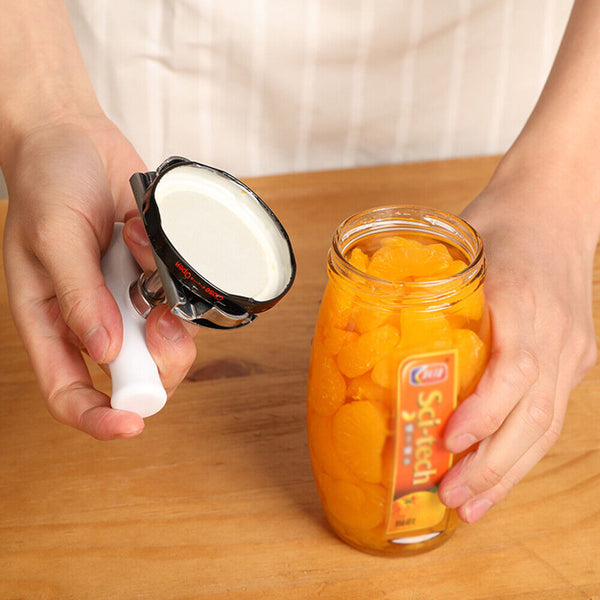 Jar Opener Adjustable Bottle Opener Stainless Steel Lids Off Remover For Kitchen
