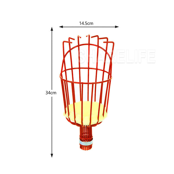 Red Horticultural Convenient Labor saving Fruit Picker Tool Apple Picking Garden