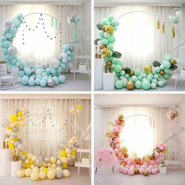 Macaron Retro Balloon Arch Garland Kit Set Baby Shower Wedding Birthday Party DE