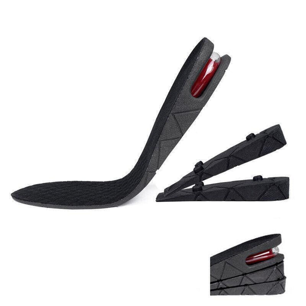 Air Cushion Height Increase Heel Gel Shoes Insoles Inserts Taller Lifts Pad AU
