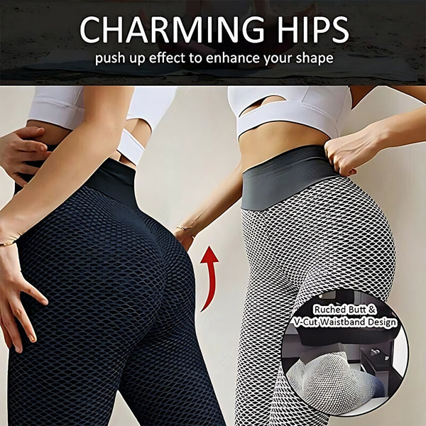 Women's High Waist Yoga Leggings Stretch Gym Fitness Workout Pants