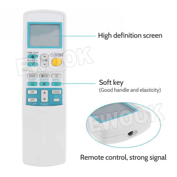 For Daikin Air Conditioner Remote Control ARC433A1 ARC433A21 ARC433A70 ARC433B70