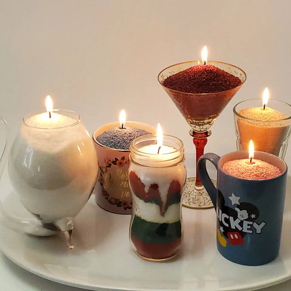 Candle Sand Wax Pearl Candle Wax Reusable Powder Sand Art Design DIY AUS