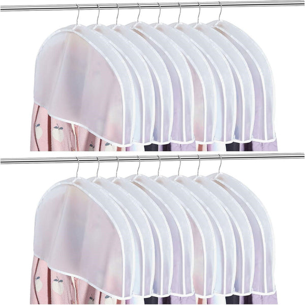 Dustproof Clothes Cover Transparent Hanging Wardrobe Storage Bag Set AU